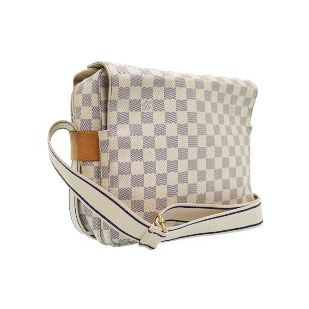 Louis Vuitton Azur Naviglio Shoulder Damier White Bag - Picture 1 of 8